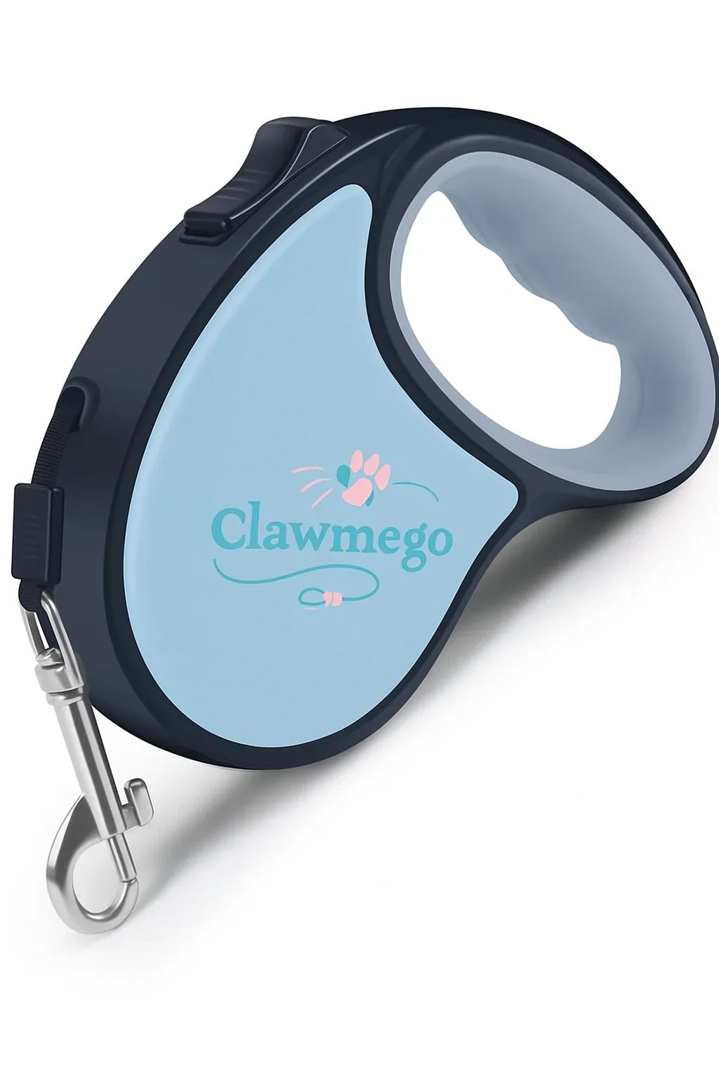 Clawmego Retractable Dog Leash – Adjustable, Tangle-Free & Comfort Grip- Closeup view